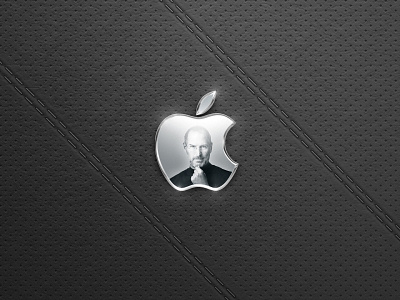 Steve Jobs apple background design graphic jobs leather mac poster smart steve tribute wallpaper
