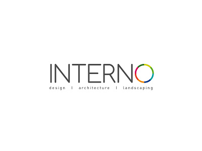 INTERNO logo architecture brand branding colors decor design interior interior design landscaping logo studio
