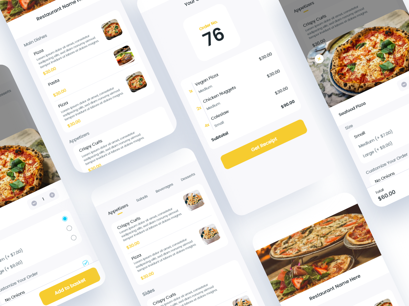 Food Ordering Platform by Hend Elgohary on Dribbble