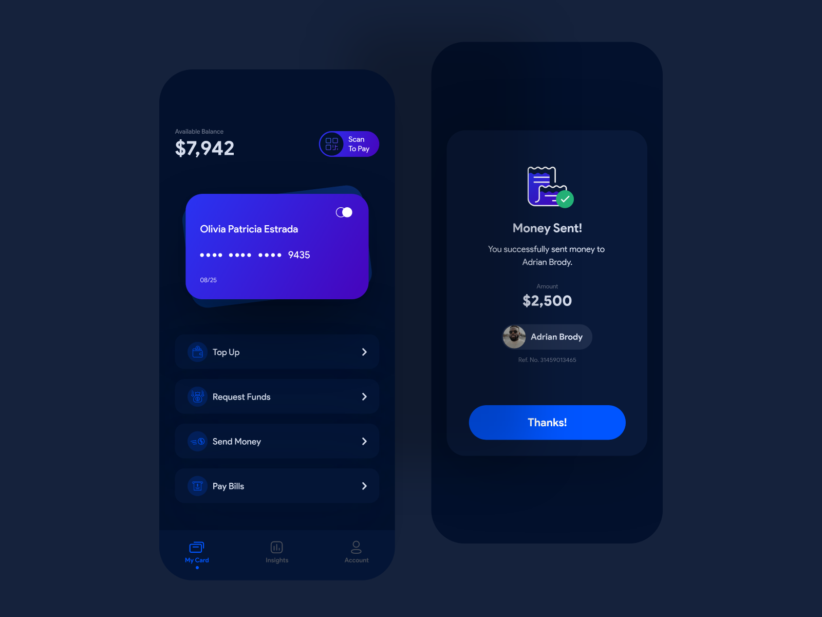 E-Wallet & Payment App by Hend Elgohary on Dribbble