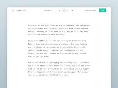 The writer's tool app clean composer minimal monospaced rich text text editor writer