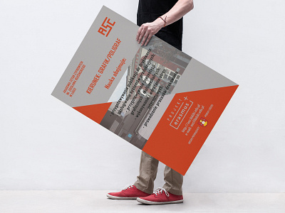 Conceptual advertising poster concept design information poster