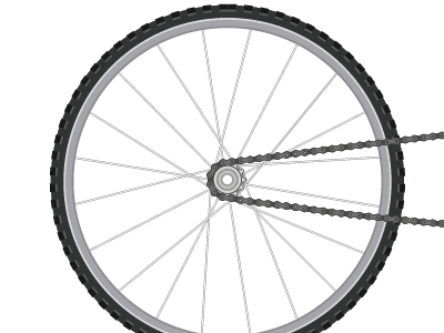 Rear bike wheel bike bike chain crank cycling cyclist spokes sprocket wheel