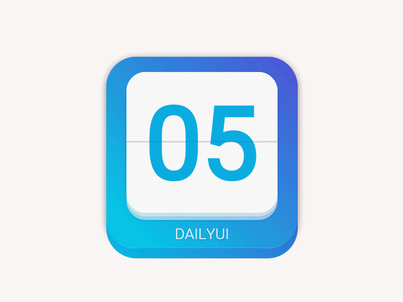App Icon - DailyUI #005 animation app codepen css dailyui gif html icon