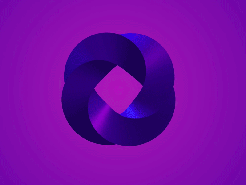 Impossible ring 3d abstract animation generative art gif loop motiondesign motiongraphics procedural threejs