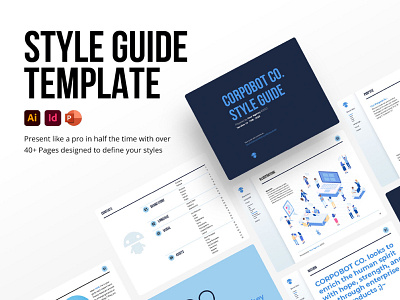 40+ Page Style Guide Template