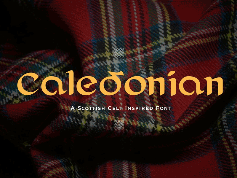 Caledonian celt font font design type type design typeface
