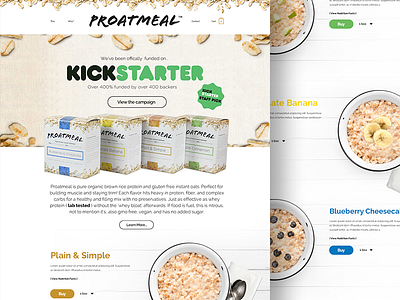 Proatmeal site 1 page rework
