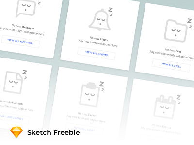 Empty State Status Icons design free freebie icon illustration mockup sketch template ui ux web