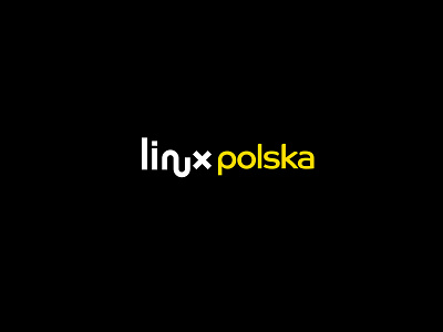 LinuxPolska logo design