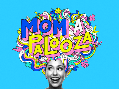Mom-A-Palooza art branding church design design illustration illustrator mom mothersday photoshop type vector