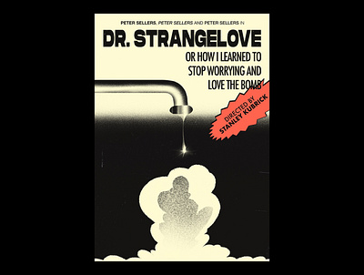 DR. STRANGELOVE alt poster design illustration poster design print design typography