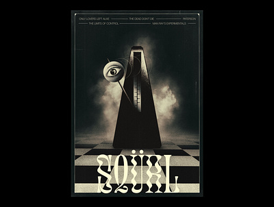 SQÜRL & MAN RAY album artwork design graphic design illustration poster design print design typography