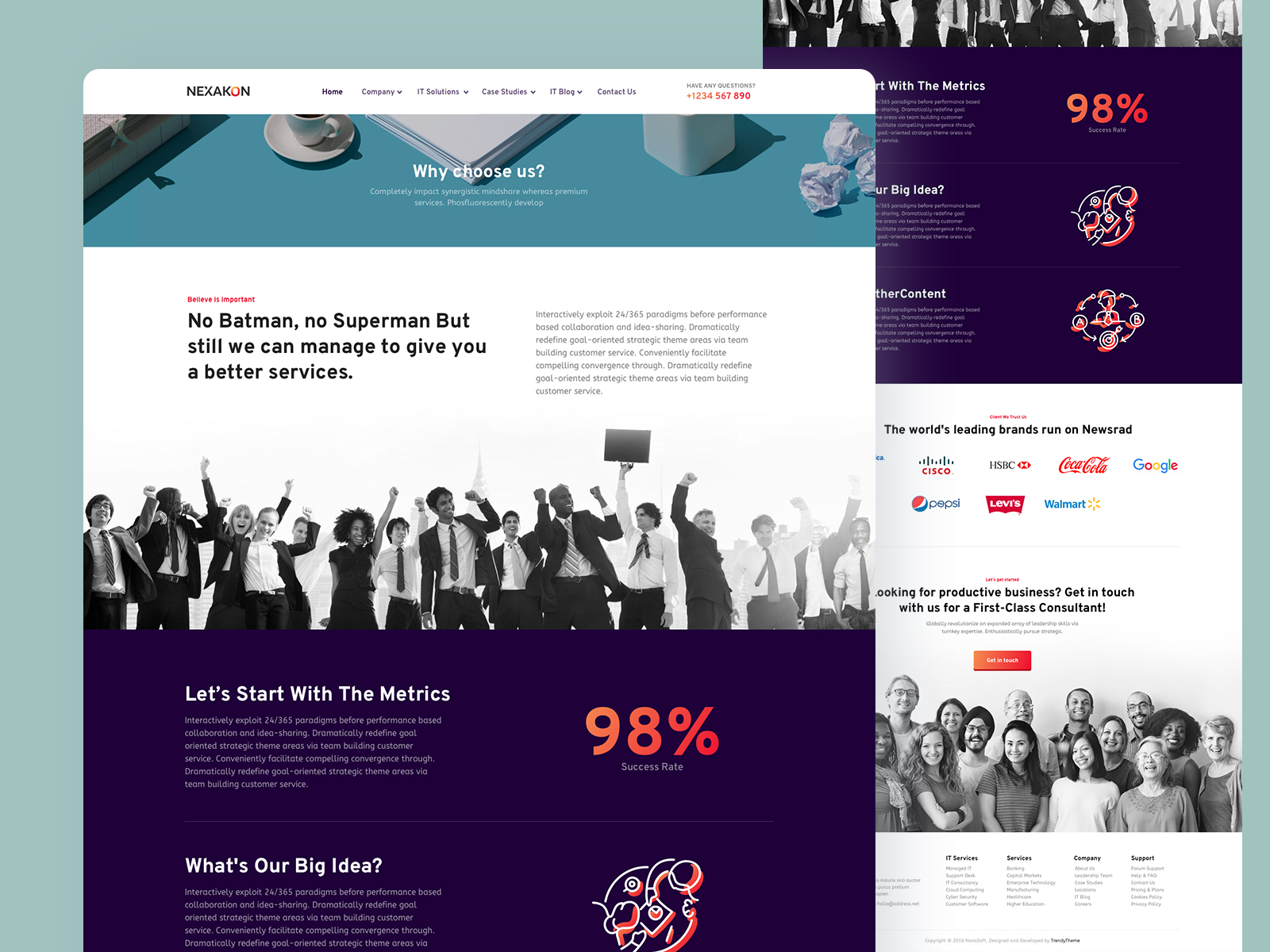 awesome about us page design