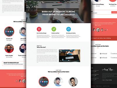 About us corporate creative psd ui user experience user interface ux web design wip