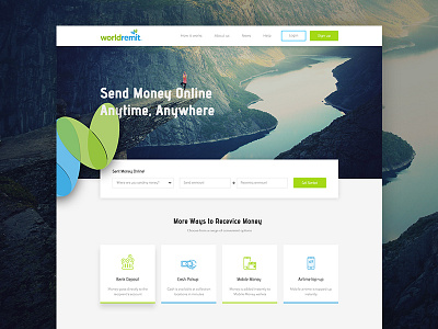 Worldremit Redesign Concept