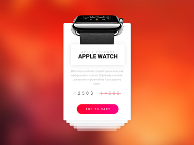 Product Card apple button cards ecommerce product product card ui ux watch