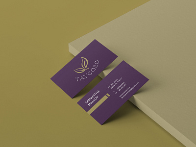 Taycoso branding concept branding design business card business card design logo design logo design branding packaging design water colour packaging