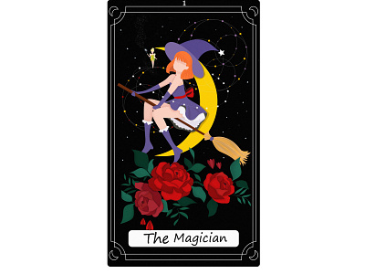The magician design graphic illustration illustrator photoshop