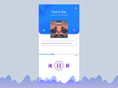 Music Player app application design figma figma design mobile music music app player ui ux
