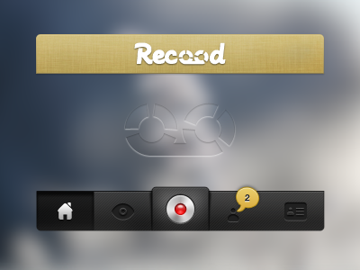 Recood NewMenu app icon instagram for video iphone menu recood video