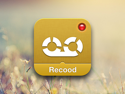Recood Icon app filter instagram for video iphone private recood video