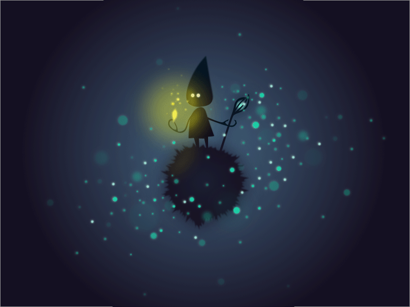 Night animation gif illustration sketch