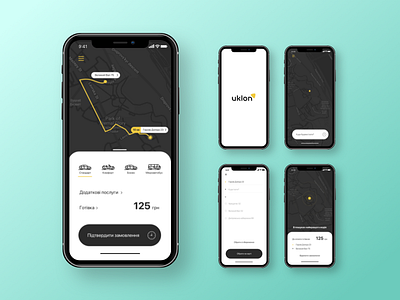 Redesign Uklon app