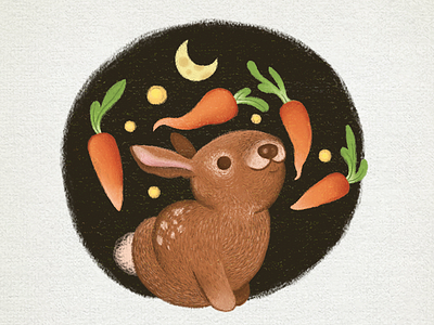 Carrots animals characterdesign childrens illustration design illustration
