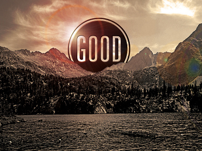 GoodsonDesigns design graphic design lake logo nature photoshop