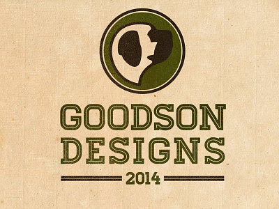 Goodson Designs 2014 design dog graphic design green logo