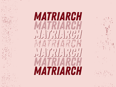 Pink Matriarch Quote Print - Boss-lady Mother Art Print