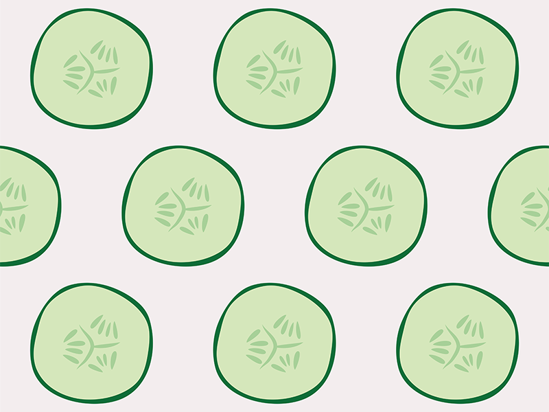 Cucumber Pattern Redbubble Light Dribble illustrator vector illustration pattern art cucumbers vegetable cucumber surface pattern pattern design pattern colour bright vector illustration flat design bold color bold