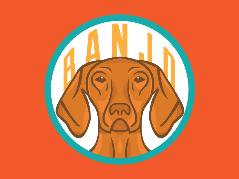 I have a dog. His name is Banjo by LB Works on Dribbble