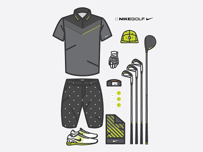Fore! clubs gear golf nike outdoors patterns sport sports