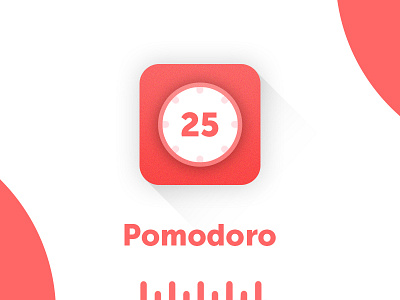 Pomodoro app logo app mobile pomodoro productivity timer