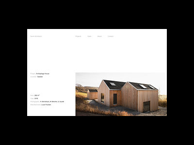 Norm — Project architecture architecture website art direction layout layout exploration minimal minimalism sketch typography ui ux website