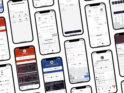 Sportening — All Them Screens animated animation barcelona basketball champions league figma football layout manchester united minimalist mobile app nba real madrid smartphone smartphone app sport sport app ui ux website