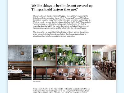 Article Page Layout [🔍] blog design minimal page typography ui ux web