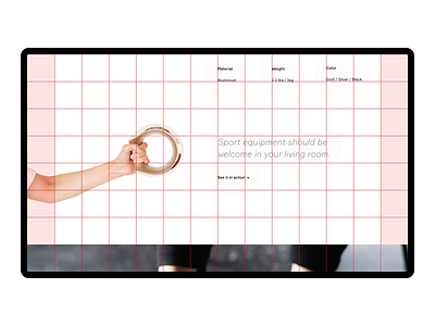 Square Grid Experiment [003] — Square Layout animated animation black exploration layout layout design layout exploration minimal minimalism minimalist mockup principle sketch typography ui ux web web design website white