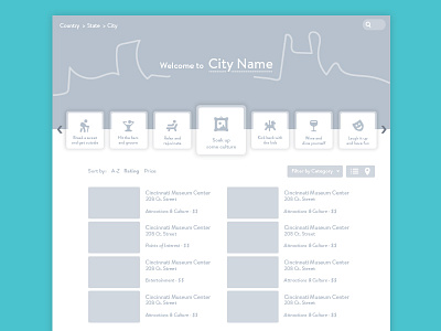 Regions Wireframe