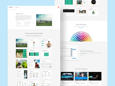 Articulate content library course design e-learning education layout presentation product template ui ux