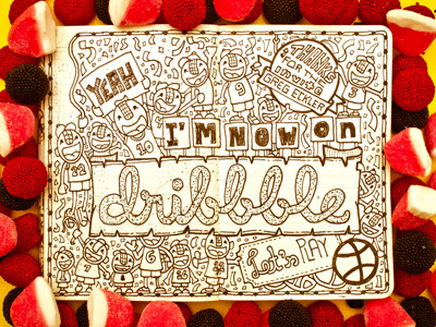 #Moleskinedaily_28 doodle illustration moleskine thanks