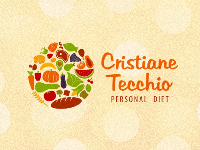 Nutritionist Logo brand food fruit logo nutrition nutritionist vegetable