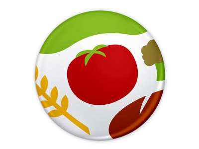 Badges badges buttons fruits nutrition nutritionist vegetables