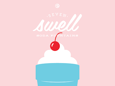 Swell illustration pinterest soda fountain