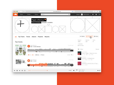 Soundcloud header 2020 branding brutalism design dj graphic design illustraion soundcloud vector