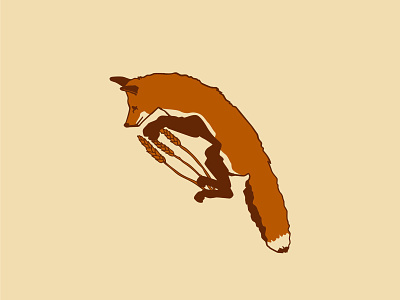 Foxxy fox foxxy foxxy as fuck illustration vector