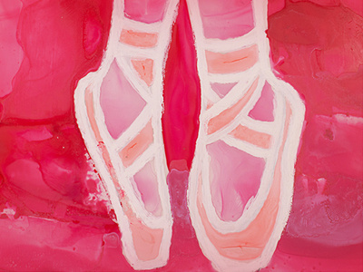 Ballet Slippers ballet dance toes