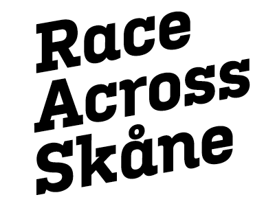 Race Across Skåne Wordmark kulturista logo suitcase suitcase type foundry typography wordmark